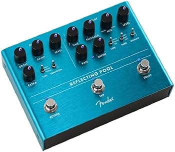Amazon.com: Fender Reflecting Pool Delay/Reverb Pedal : Musical
