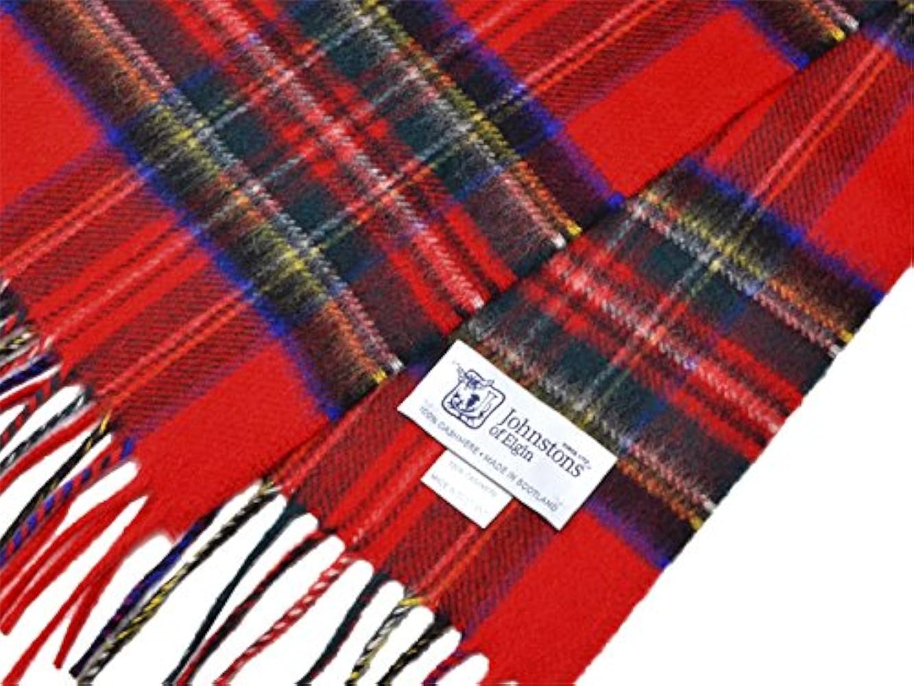 Amazon | (ジョンストンズ) Johnstons マフラー Cashmere Tartans