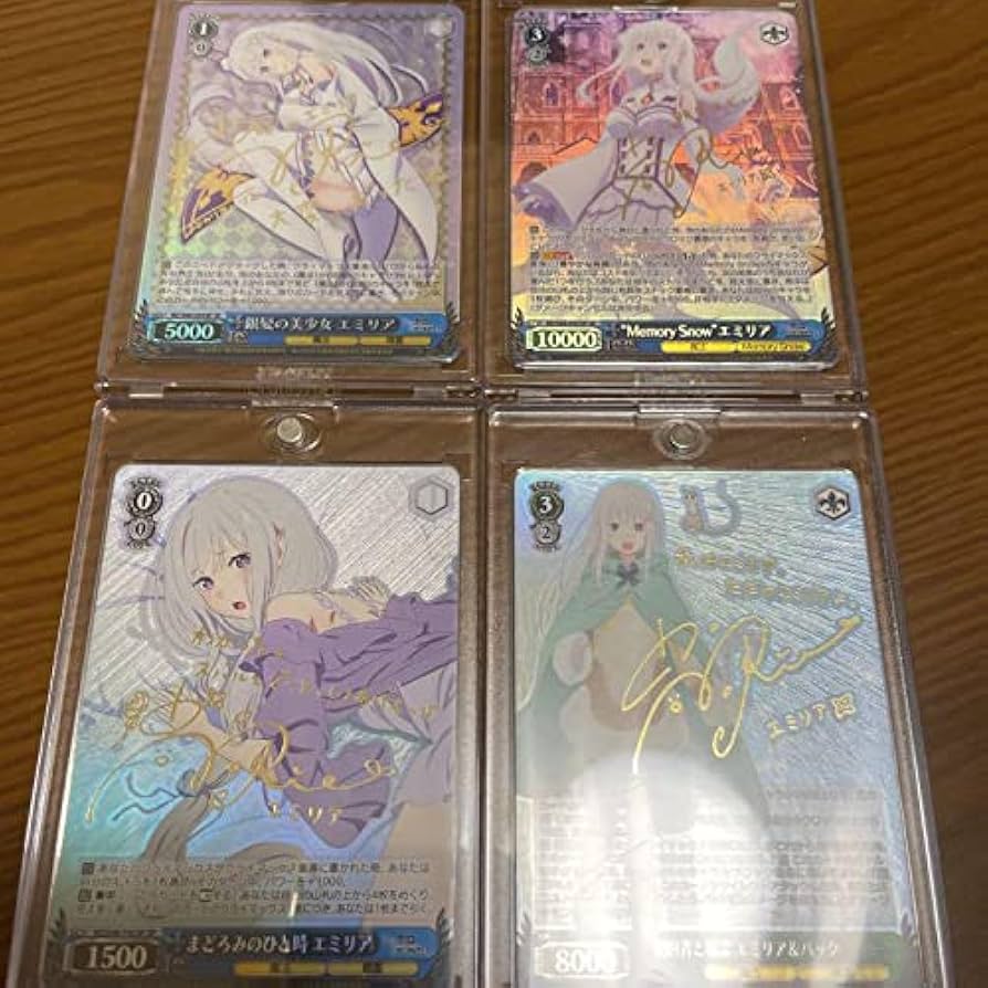 psa10 リゼロ ベアトリス ゴールドサインカード ヴァイス psa10 リゼロ