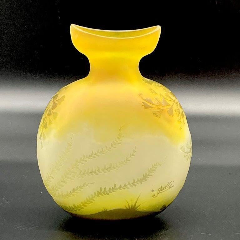 イタリア製ベネチアンビンテージガラス花瓶 イタリア製ベネチアン