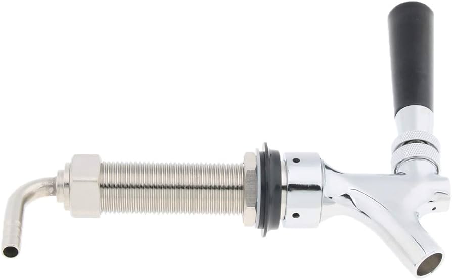 Amazon｜G5 / 8ドラフトビール蛇口 長いシャンク ビールサーバー