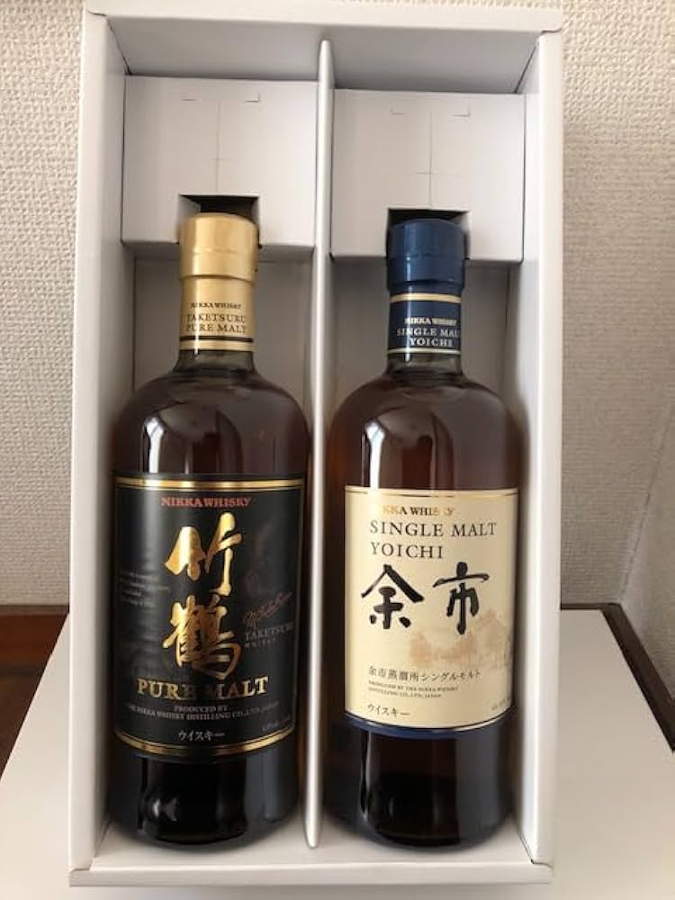 Amazon.co.jp: ウイスキーギフトセット 竹鶴・余市 ニッカウイスキー