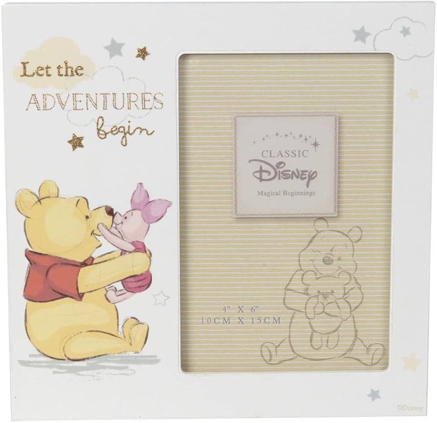 Amazon.com: Disney Magical Beginnings MDF 4' x 6' Photo Frame Pooh