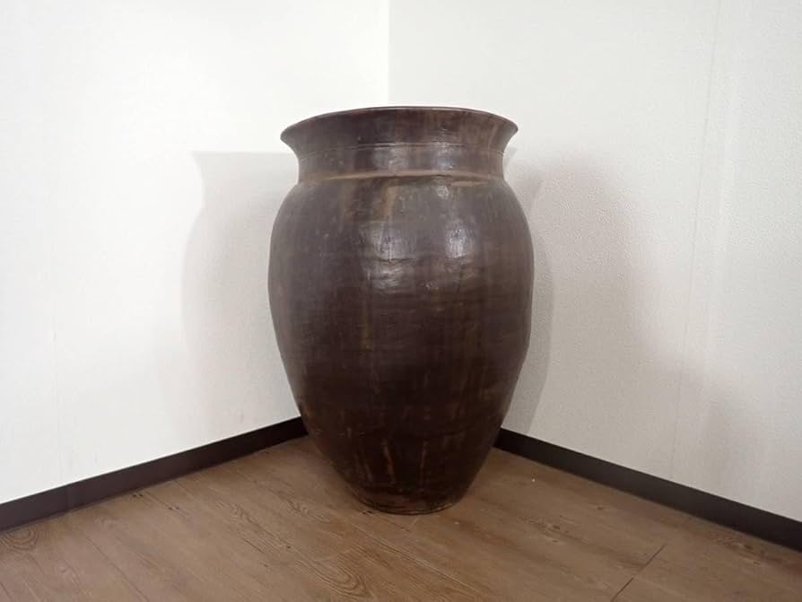素敵な 大壺 骨董品 水瓶 水がめ 中古 Amazon.co.jp: 陶芸 陶器 工芸品