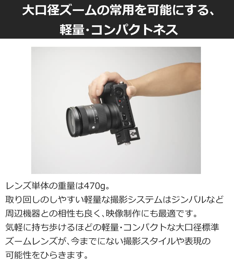 Amazon.co.jp: シグマ 28-70mm F2.8 DG DN (C) ソニーEマウント用