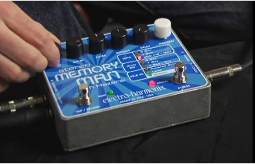 Amazon.com: Electro-Harmonix Stereo Memory Man with Hazarai Delay