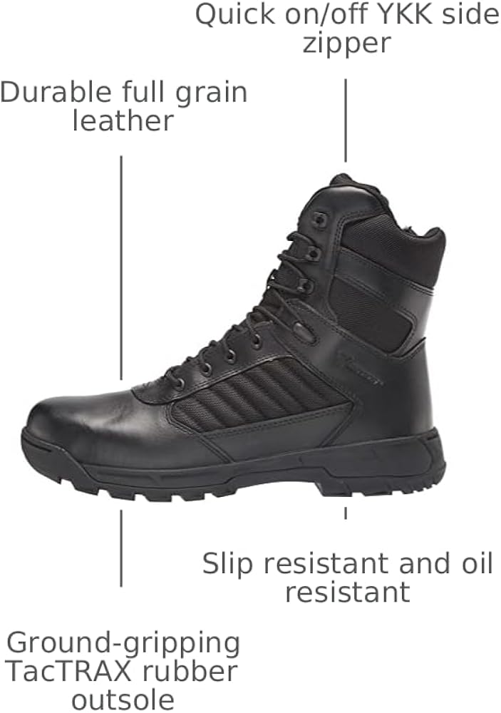 Amazon.com: Bates Men's Tactical Sport 2 Tall Side Zip Military