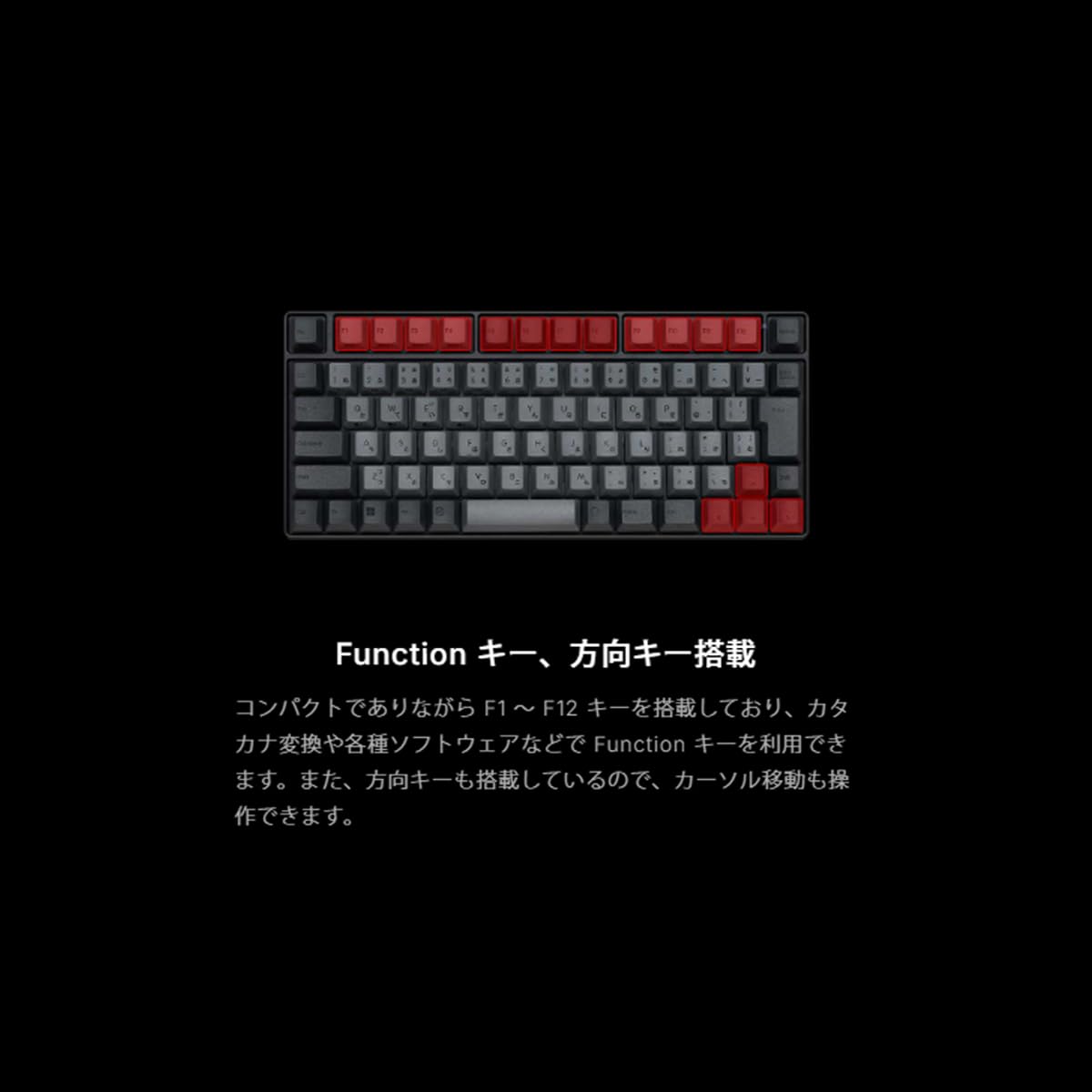 Amazon.co.jp: REALFORCE C1HJ11 RC1 Keyboard 70% Black Japanese