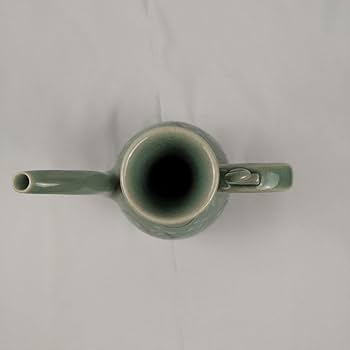 Amazon.co.jp: 高麗青磁雲鶴文水差し 峯岩 韓国人間国宝 高麗青磁 韓国