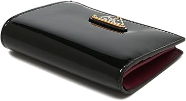 Amazon | [Prada] [プラダ] 二つ折り財布 トライアングルロゴ ブラック