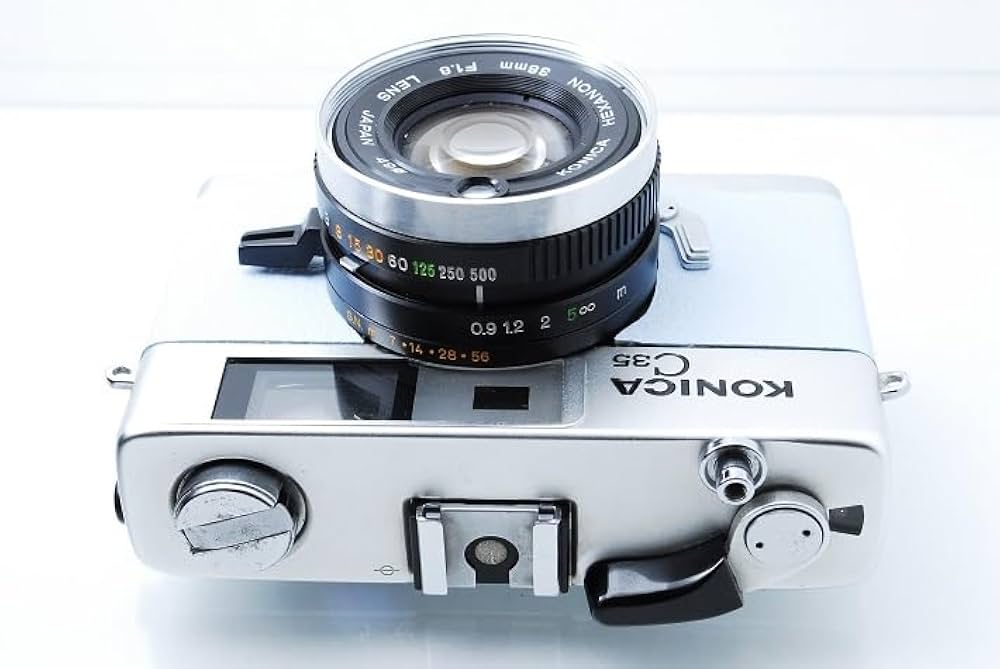 KONICA C35 FD コンパクトフィルムカメラ シルバー 【公式通販】