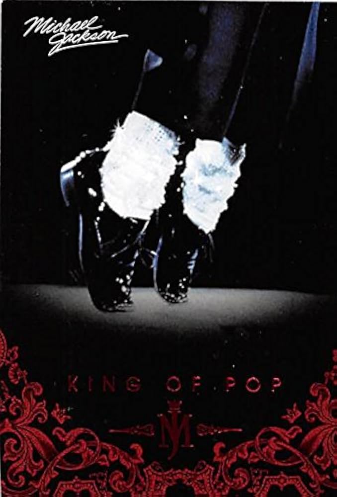 Michael Jackson trading card 2011 King of Pop #100 Feet Toes
