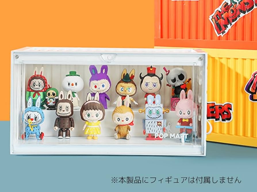 ポップマート ラブブ Wacky Mart シリーズ コンテナ 展示ボックス THE
