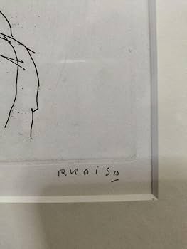Amazon.co.jp: 小磯良平 エッチング銅版画 本物保証 直筆サイン