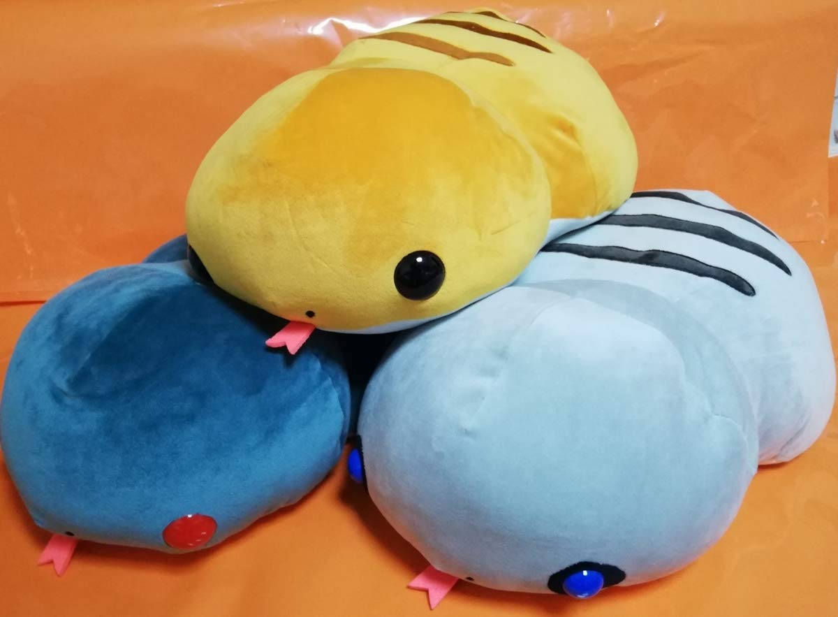 Amazon.co.jp: もちぷに ツチノコ(ワル)(ミイラ) BIG ぬいぐるみ 全長