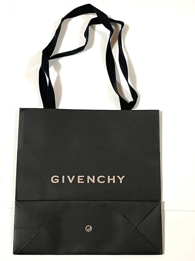 Amazon | ジバンシイ ギフトバッグ 紙袋 ショッパー (ブラック_S