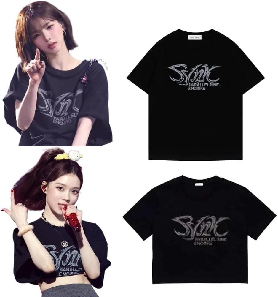 Amazon.co.jp: [さん店] AESPA グッズ Tシャツ 半袖 2025 SYNK