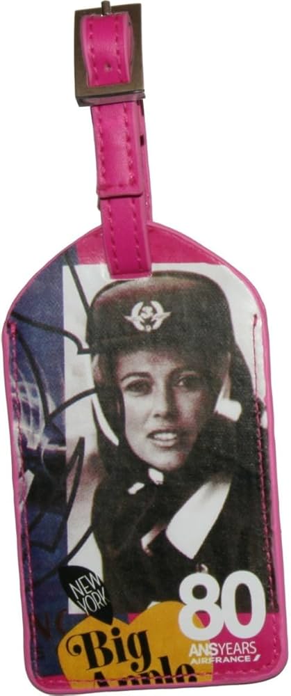 Amazon.co.jp: エールフランス航空 80周年記念デザインバゲッジタグ