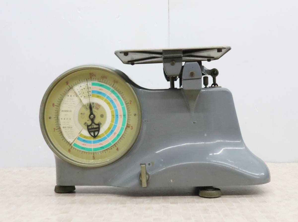 引取り限定】レトロ重量計 はかり 中古