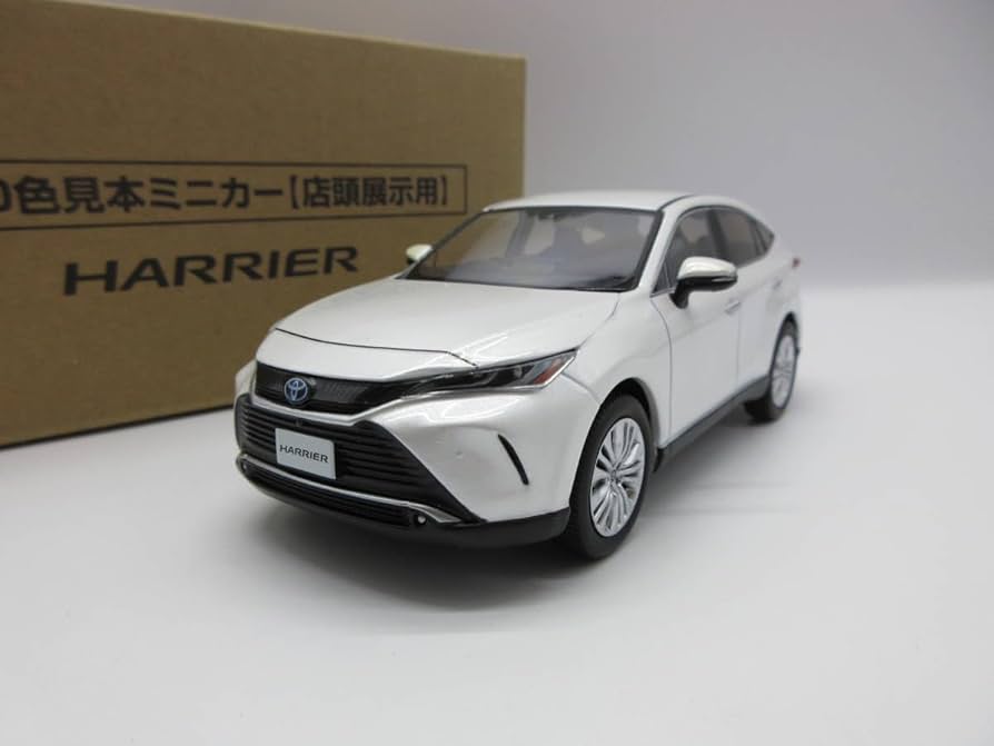 トヨタ ハリアー ホワイトパールクリスタルシャインカラーサンプル