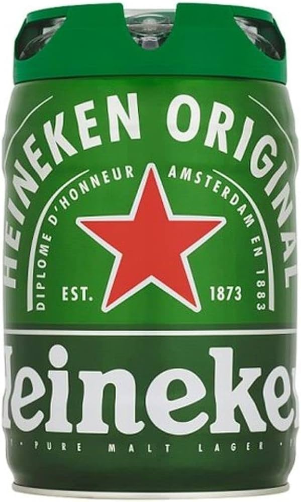 Amazon.co.jp: Heineken 樽生 ビール 5L 家庭用 自宅で飲める ビール