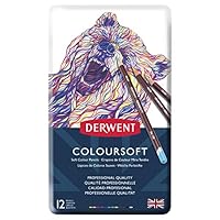Amazon | Derwent ダーウェント 色鉛筆 カラーソフト 72色セット