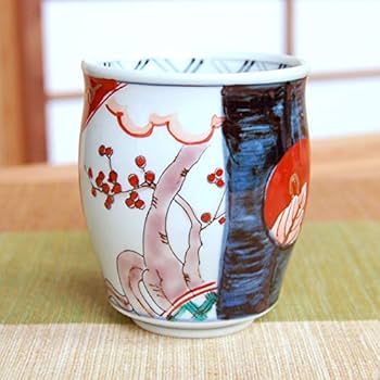 Amazon｜湯のみ 湯飲み おしゃれ 高級 有田焼 伊万里焼 古伊万里文様