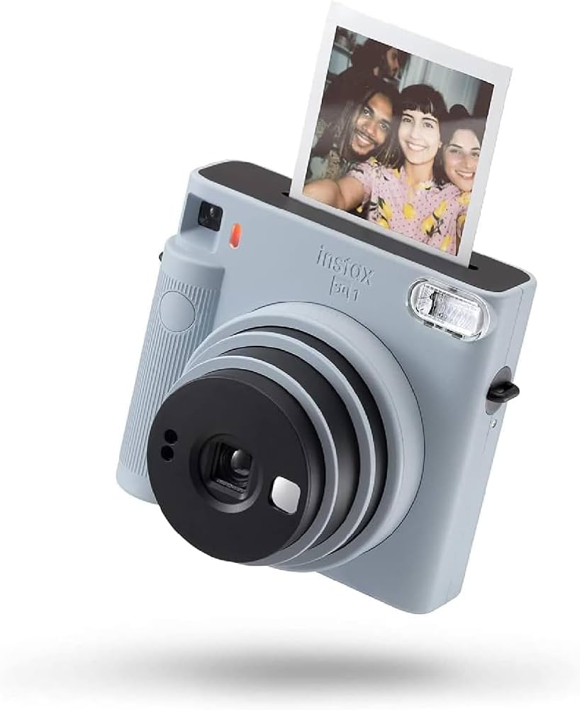 Amazon | Instax Square SQ1インスタントカメラ グレイシャーブルー