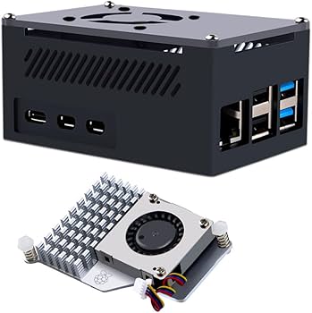 Amazon.com: GeeekPi Aluminum Case for Raspberry Pi 5, with Pi 5