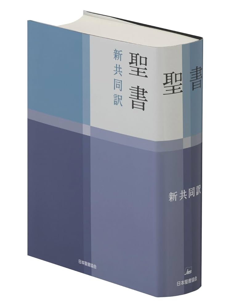 聖書 新共同訳 中型 総折皮装 三方金 日本聖書協会100年記念（新品未読