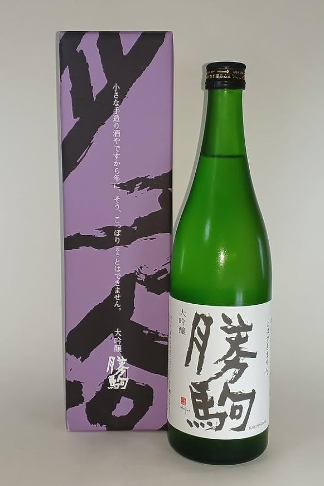 Amazon.co.jp: 【2025年10月出荷分】 勝駒 大吟醸 720ml 化粧箱付