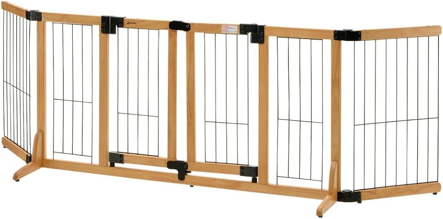 Amazon.co.jp: 木製おくだけスイングペットゲート ワイド : ベビー