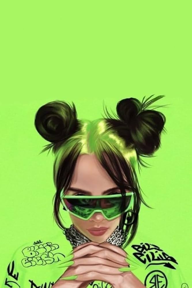Poster of Billie Eilish, Billie Eilish for Room Wall Decoration