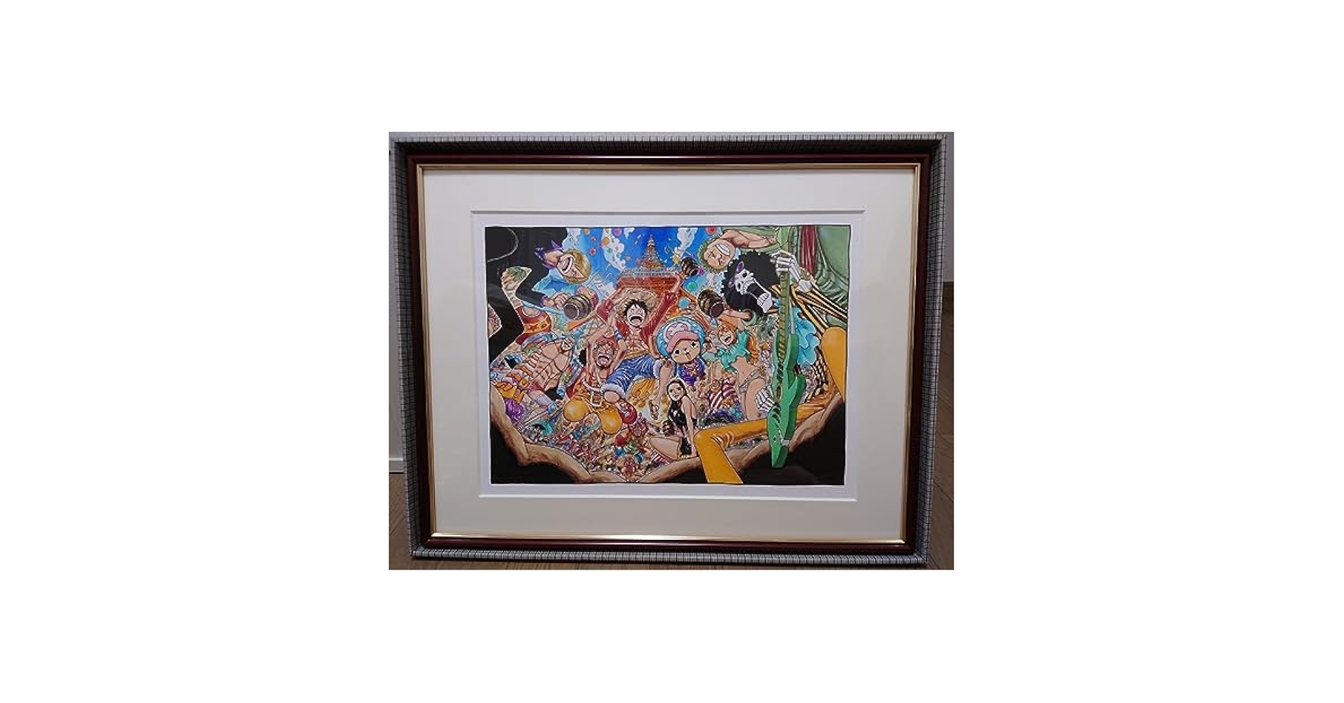 juntam☆ワンピース 10周年＆20周年記念 複製原画 箱あり 希少 juntam