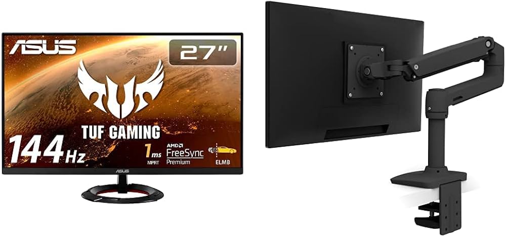 VG279Q1R27インチモニター エルゴトロンLX モニターアームセット