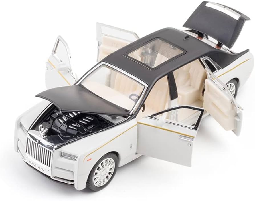 Amazon.com: Alloy Collectible Rolls-Royce Phantom Model Toy Car, 1