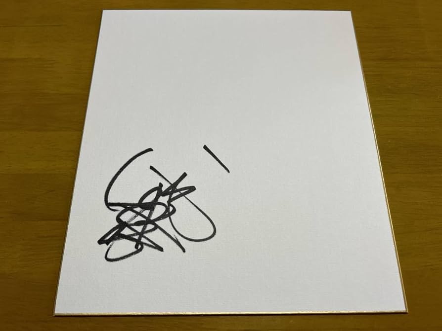 GARNiDELiA 直筆サイン色紙 GARNiDELiA サイン色紙 2025年最新