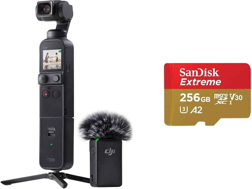 Amazon | 【microSDカードセット】DJI Pocket 2 限定コンボ (サン