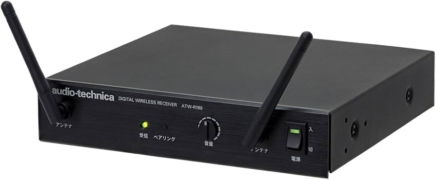 オーディオテクニカ業務用ワイヤレスマイク＆レシーバーほか一式