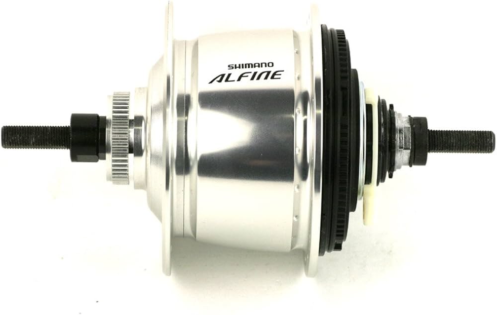 Amazon.com : Shimano SG-S501 Alfine Disc Hub (Silver, 36H 8 Speed