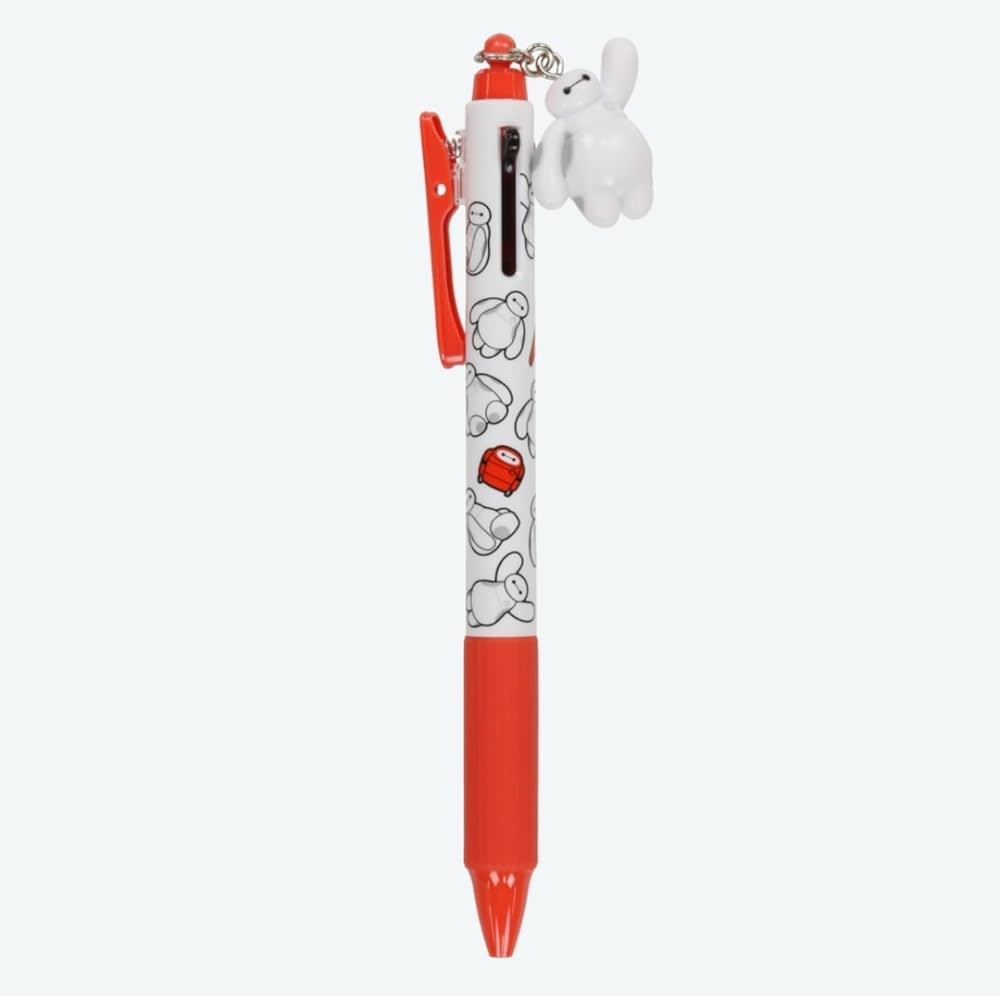 Amazon | ベイマックス 2色 ボールペン チャーム付き 文房具