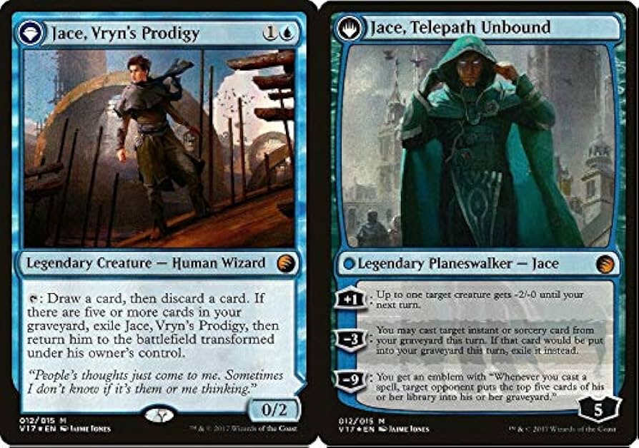 MTG ヴリンの神童、ジェイス コミコン版 4枚セット MTG ヴリンの神童