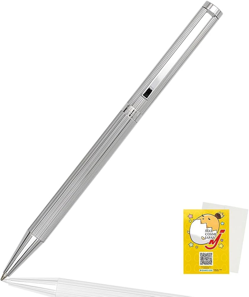 Amazon | 日本製 銀製 ボールペン シルバー970 Vestalia 退職 定年