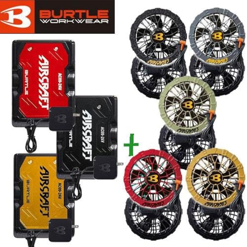 暑さ対策・冷却グッズ BURTLE AC09-1 FAN UNIT 24V Amazon.co.jp
