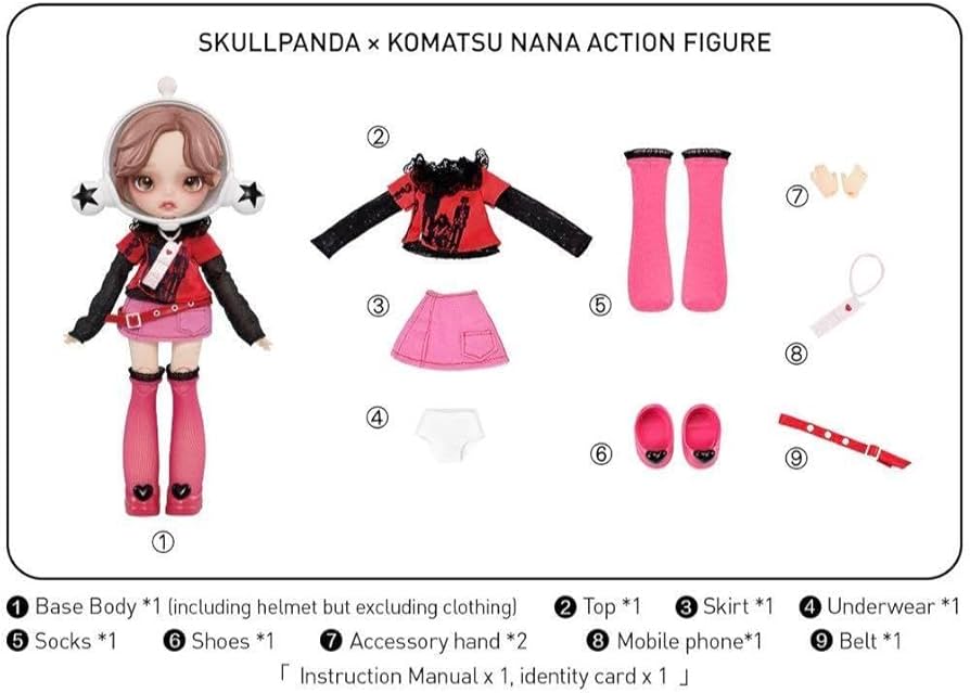 POPMART skullpanda 大崎ナナ