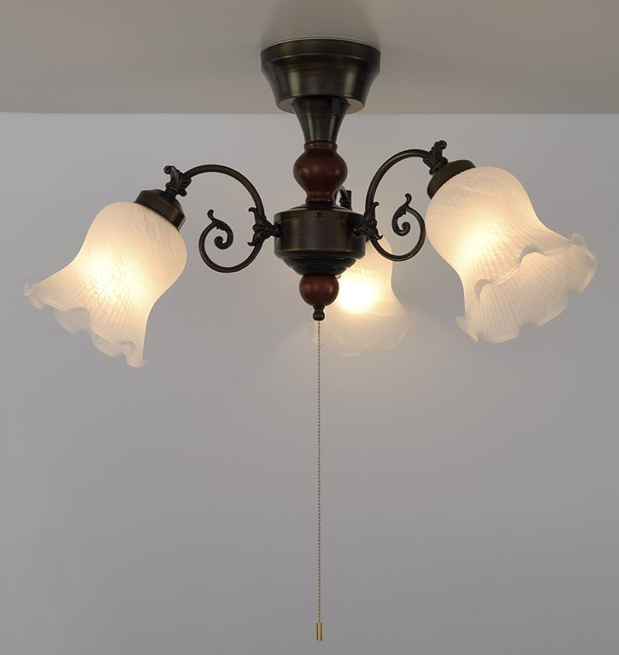 Amazon | Kishima キシマ クラシック シーリングライト 5灯 GEM-6883