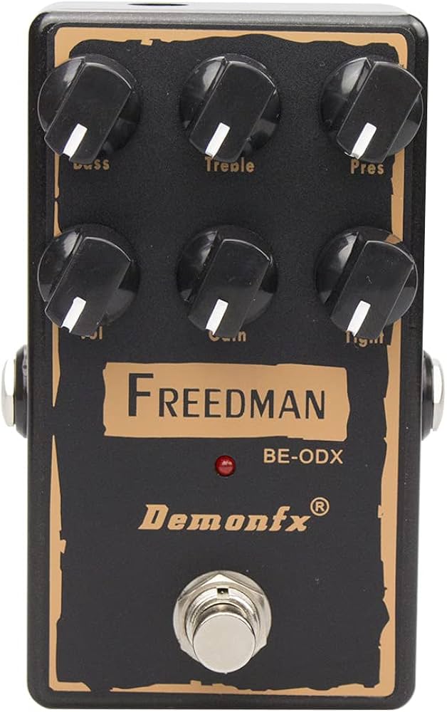 Amazon | DemonFX BE-ODX オーバードライブギターペダル