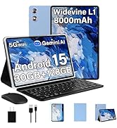 Amazon.com : 2026 Tablet 10 Inch Android 15 Tablets with Keyboard