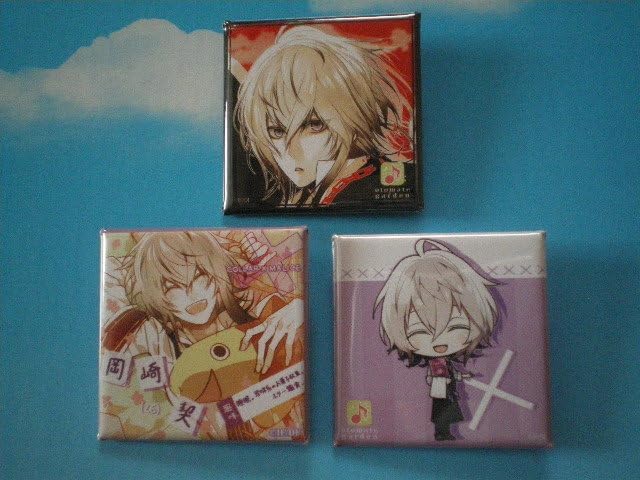 岡崎契 カラマリ 缶バッジ 岡崎契 Collar×Malice 缶バッジ zozo