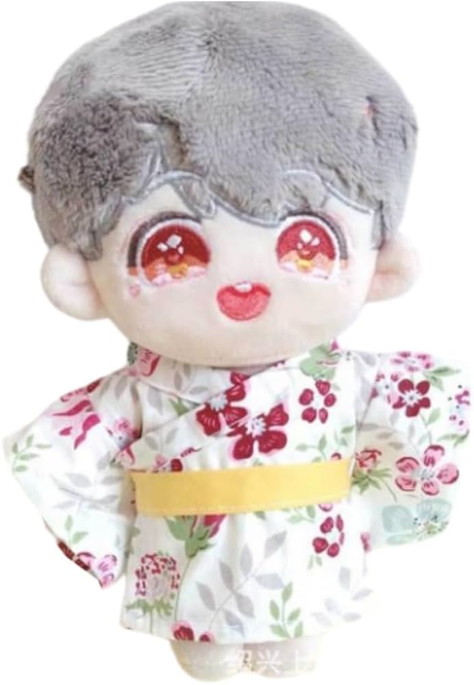 和風衣装 中国ぬいぐるみ 無所属 魏無羨 蘭望機 20cm 着せ替え